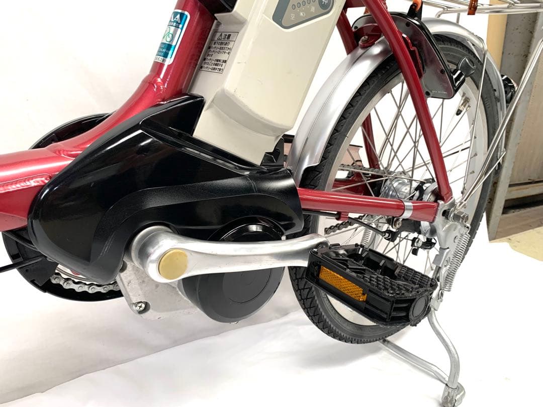 【即乘】送料無料 Panasonic 電動自転車6.6Ah長押し4点灯動作確認済