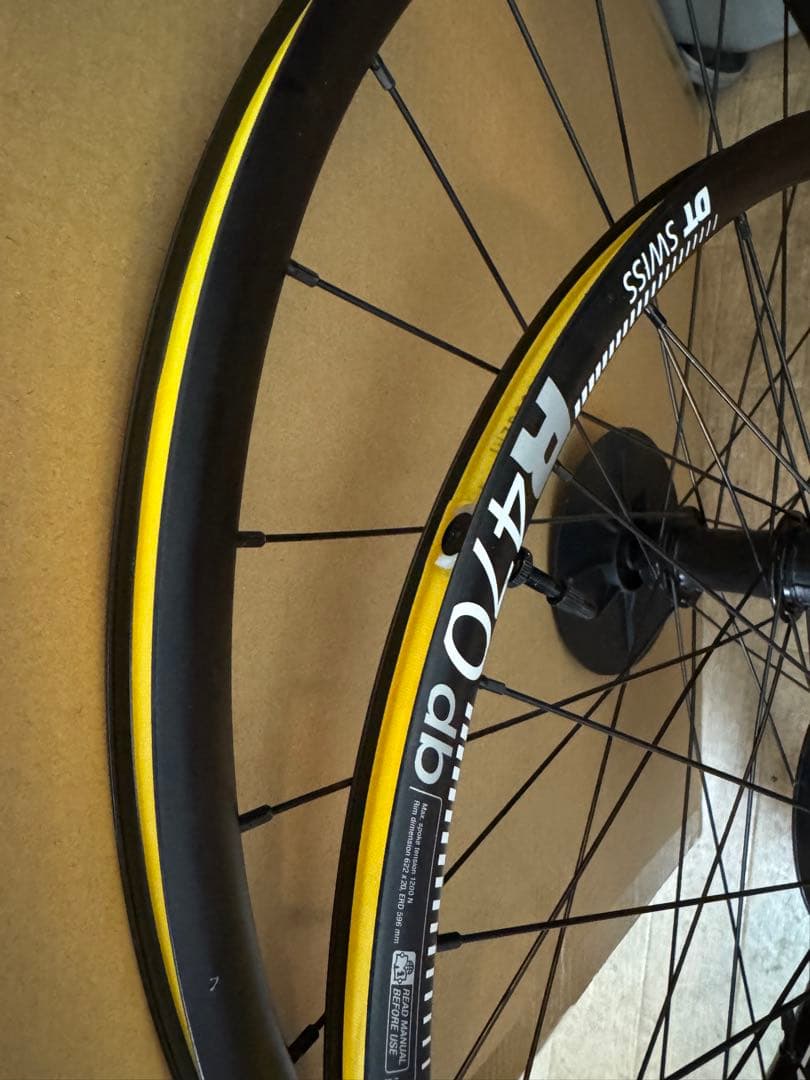 DT swiss R460 db ディスクホイール 前後タイヤ付