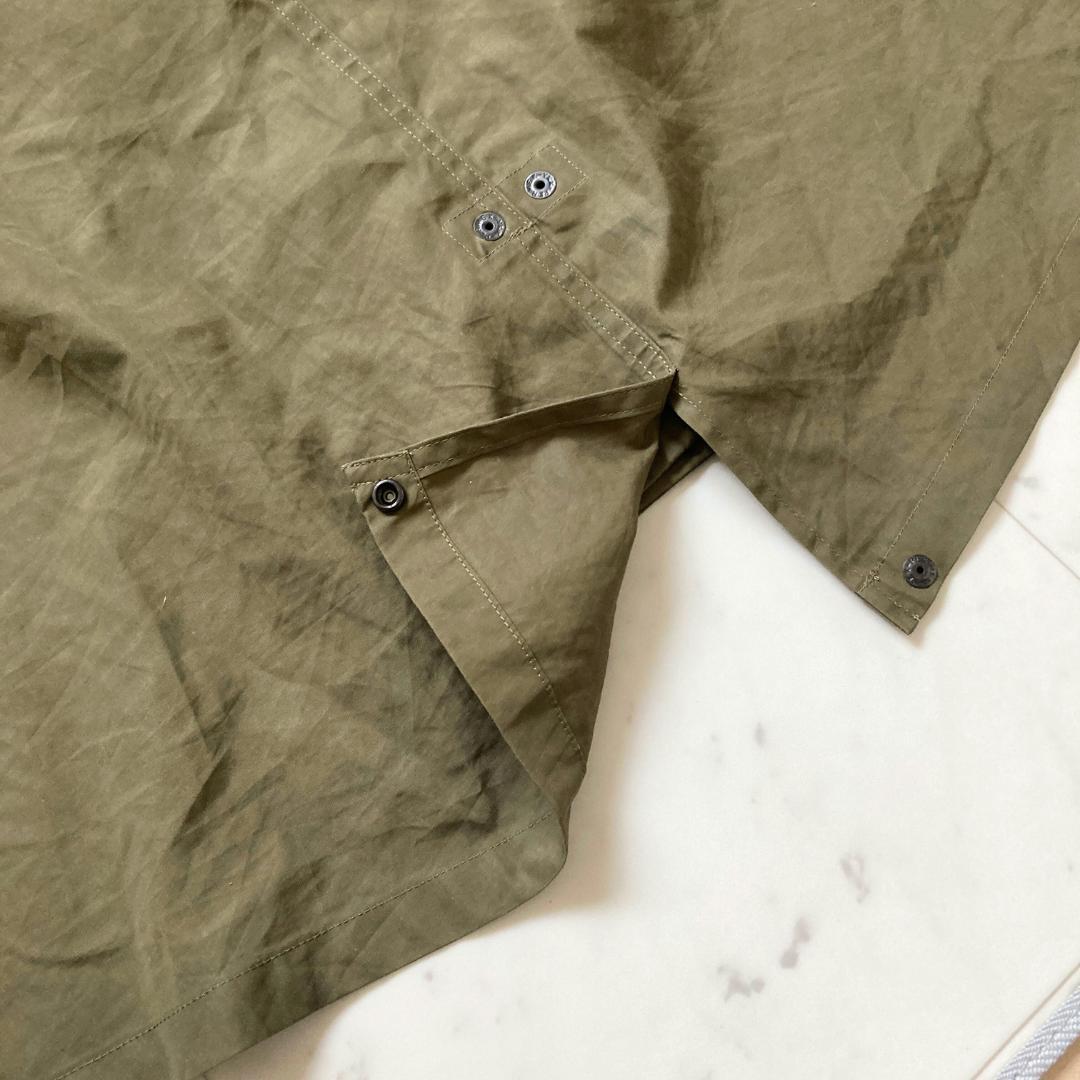 美品　ウィムガゼット　キルトジャケット付きモッズコート　カーキ