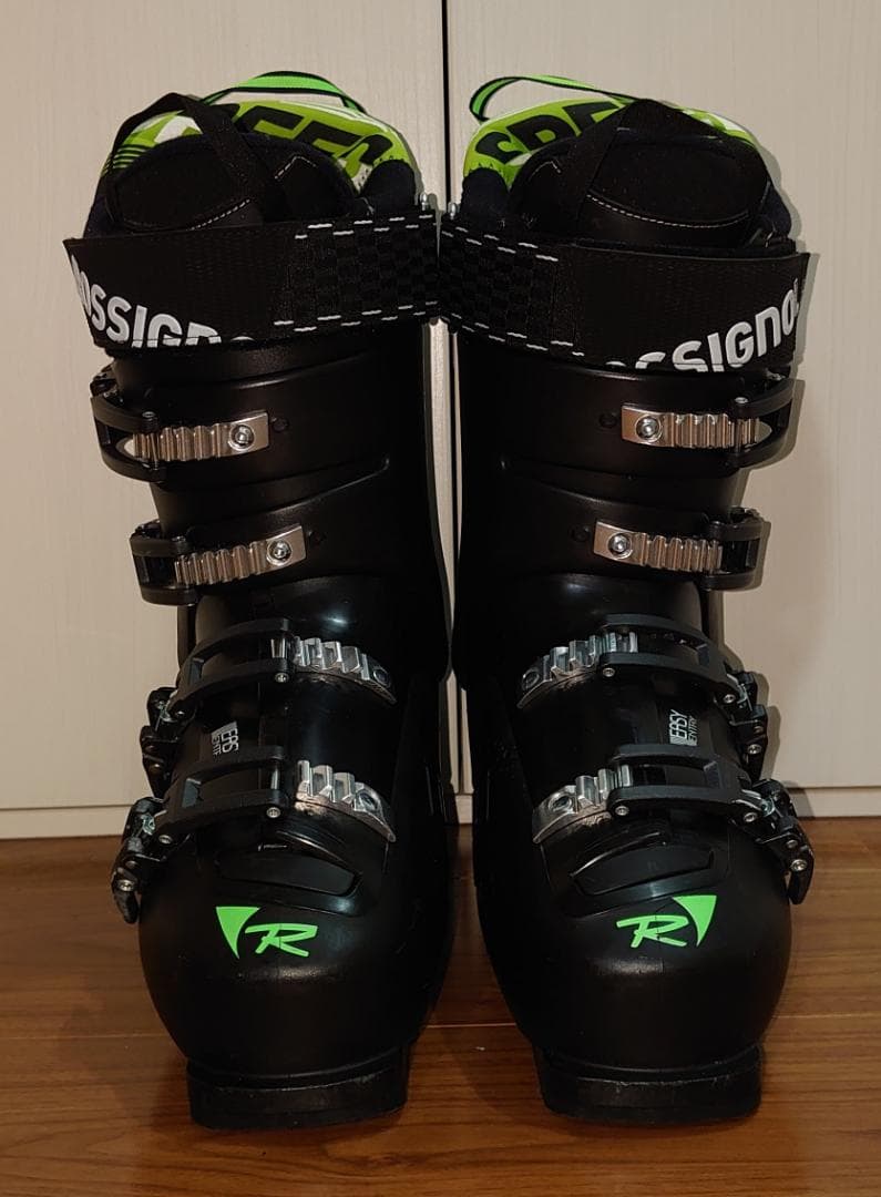 ロシニョール スキーブーツ■SPEED80■26.5cm■Black/Green