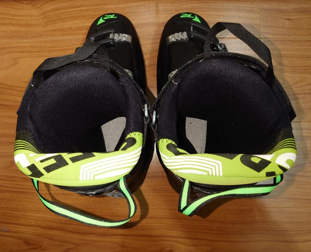 ロシニョール スキーブーツ■SPEED80■26.5cm■Black/Green