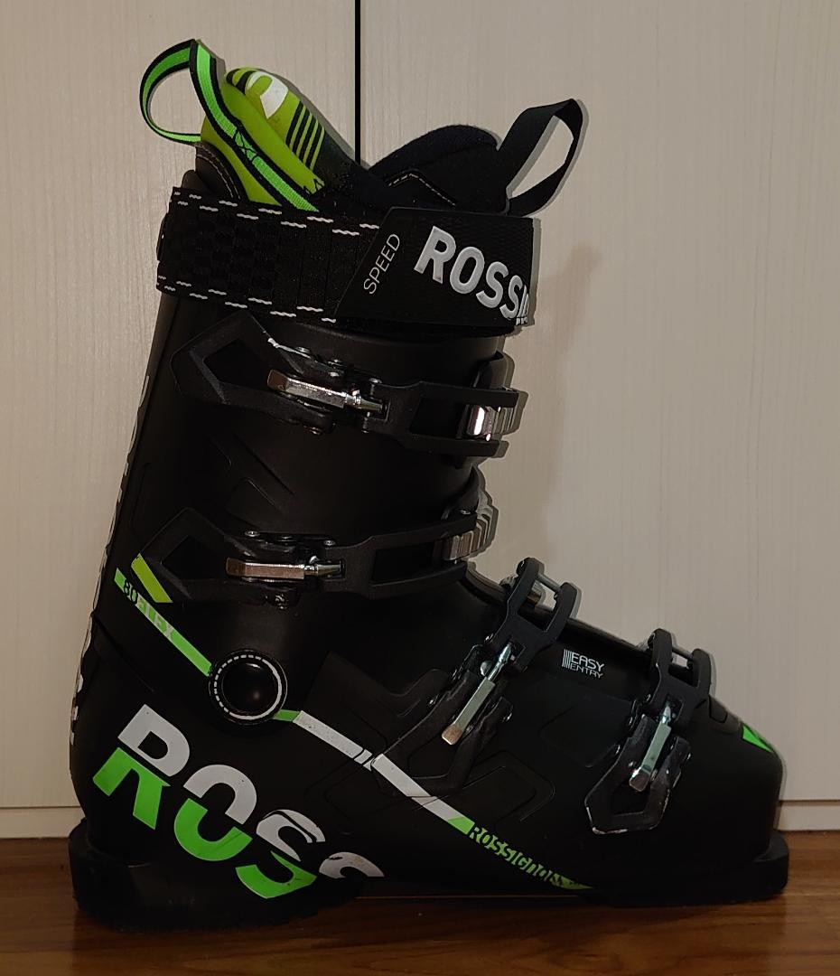 ロシニョール スキーブーツ■SPEED80■26.5cm■Black/Green
