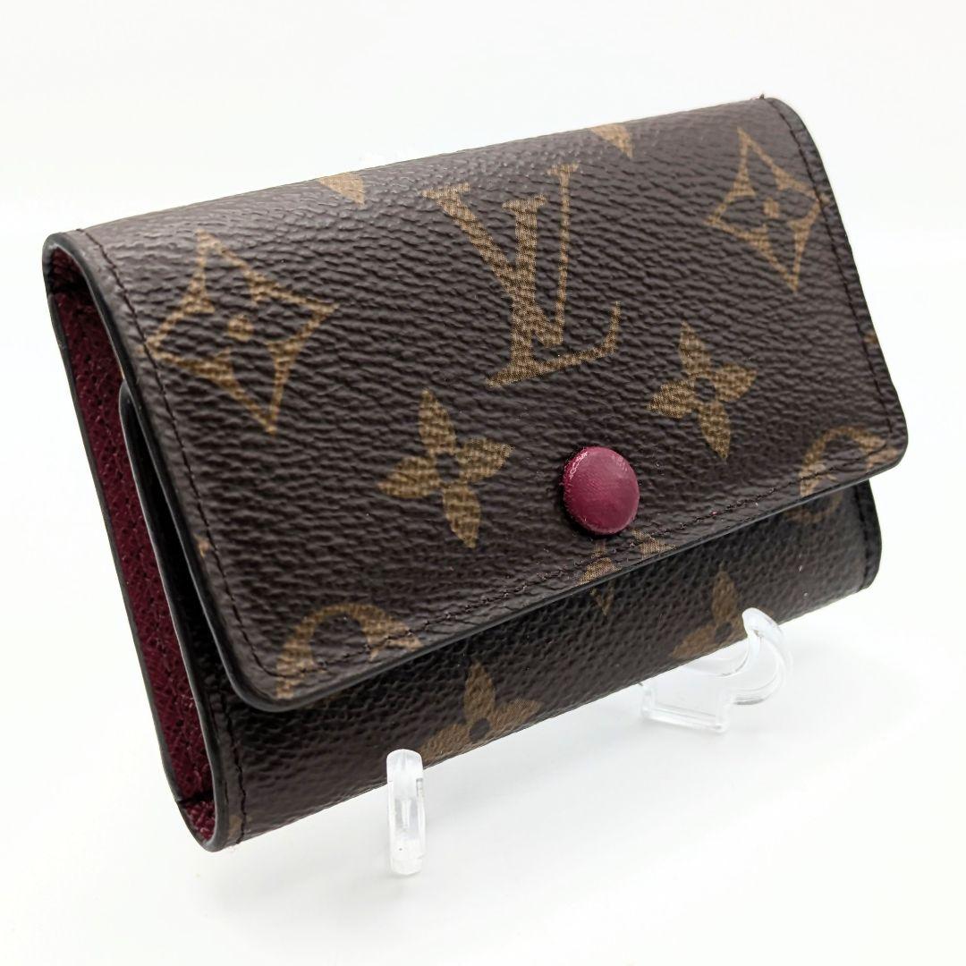 ルイヴィトン モノグラム キーケース ミュルティクレ6 フューシャ