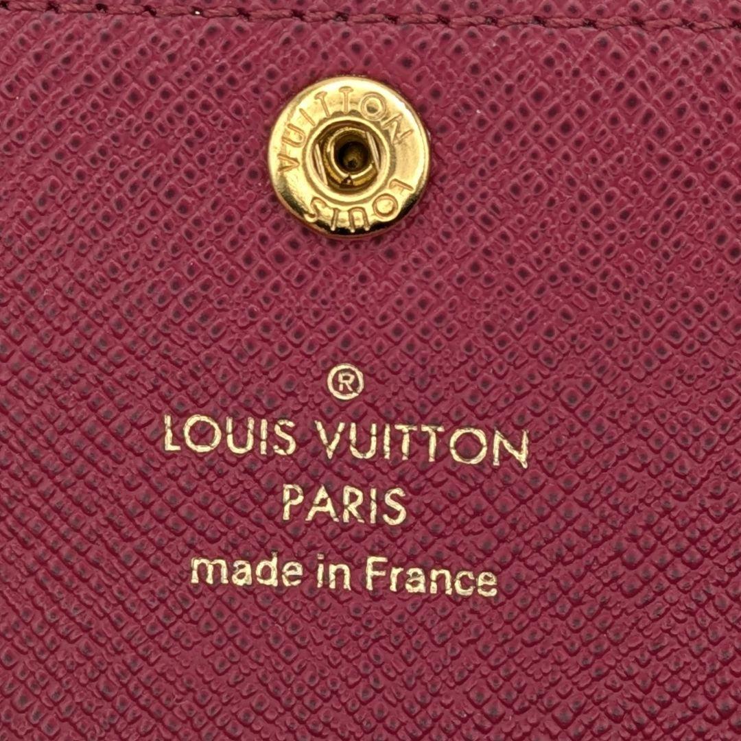 ルイヴィトン モノグラム キーケース ミュルティクレ6 フューシャ