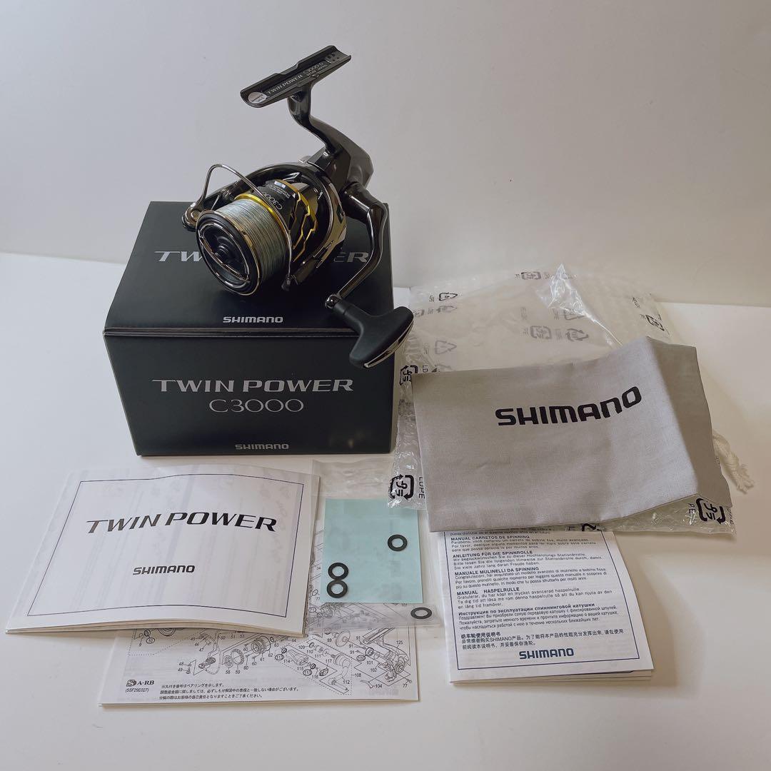 シマノ 20 ツインパワー C3000 収納袋・箱・説明書付き - メルカリ