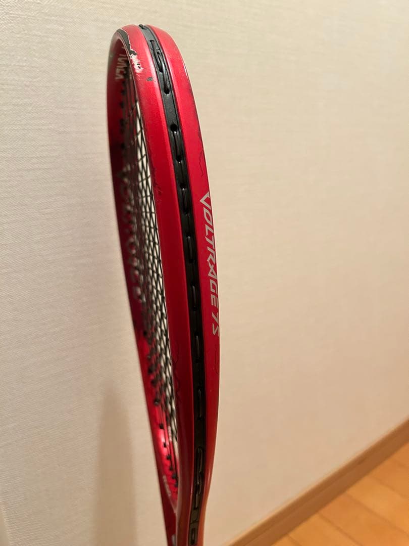 YONEX VOLTRAGE 7S 軟式テニスラケット 紅 クレナイ