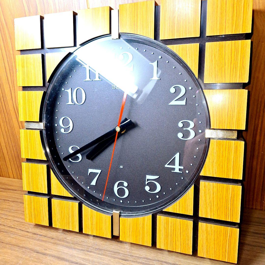 SEIKO　高級壁掛け時計　『昭和レトロ:超中古品:完全修理品‼️』