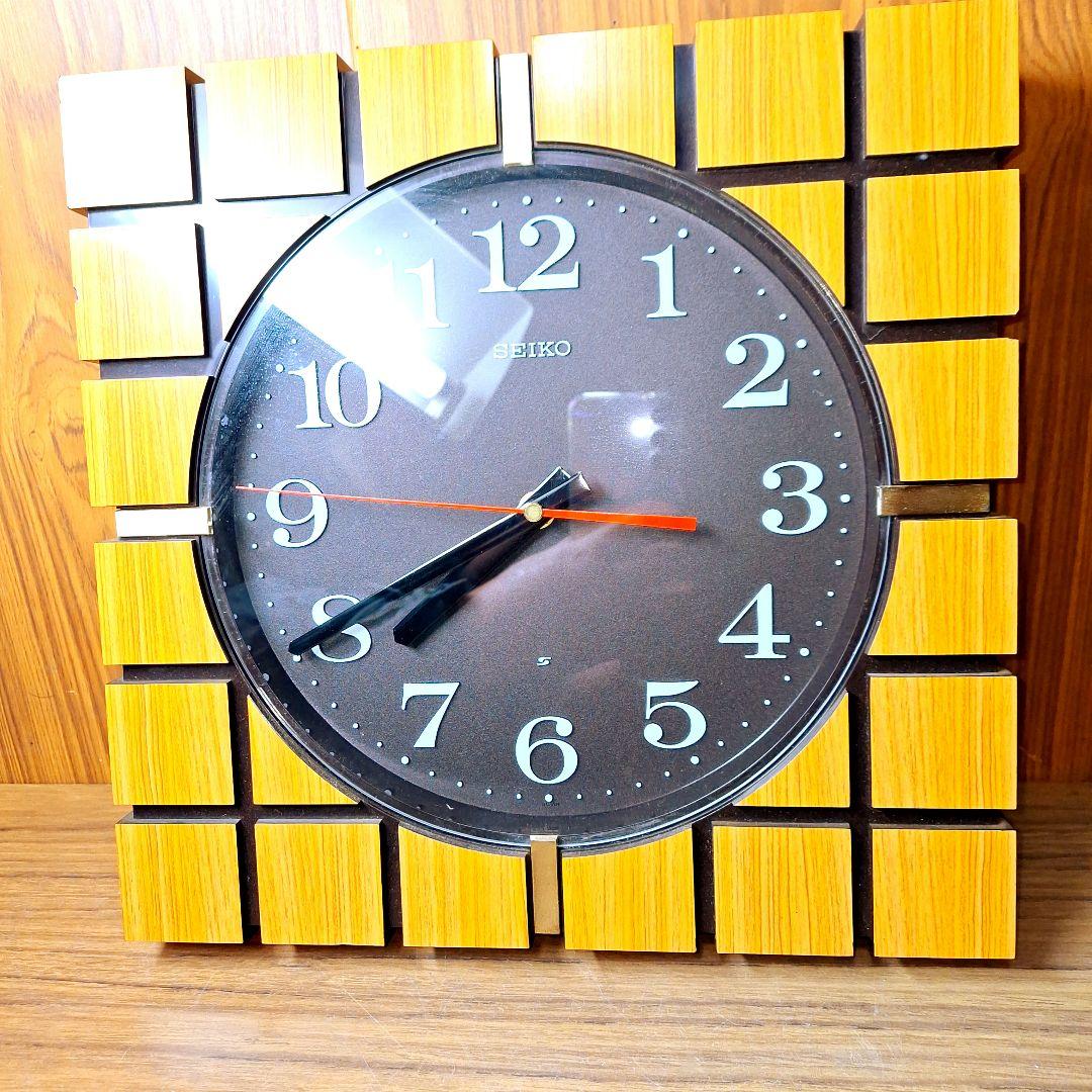 SEIKO　高級壁掛け時計　『昭和レトロ:超中古品:完全修理品‼️』
