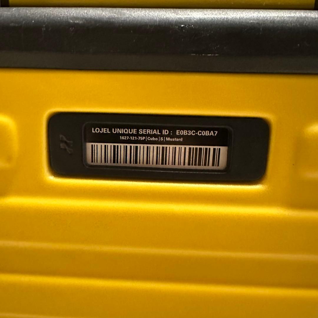 LOJEL CUBO スーツケース　機内持ち込みサイズ　37L