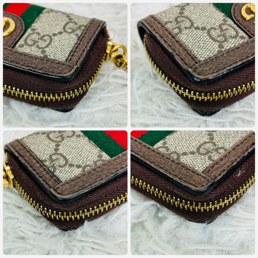 ✨美品 グッチ オフィディア GGキーケース Gキーフック 523157