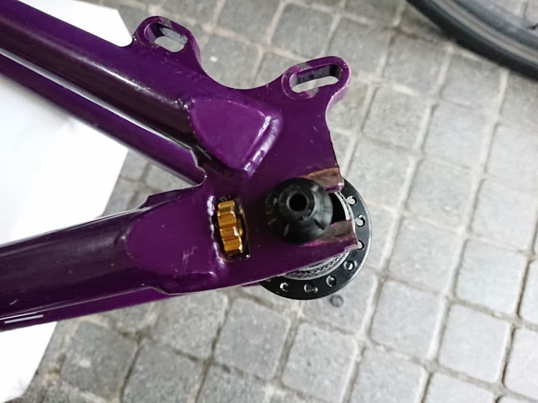 【訳あり・改造あり】 LAST BIKES RUFUS フレーム ダートジャンプ