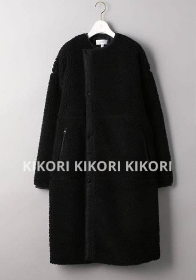 大お値下げ❗️毎年即完売❄️HYKE ボアロングコート サイズ1 【未使用/美品】