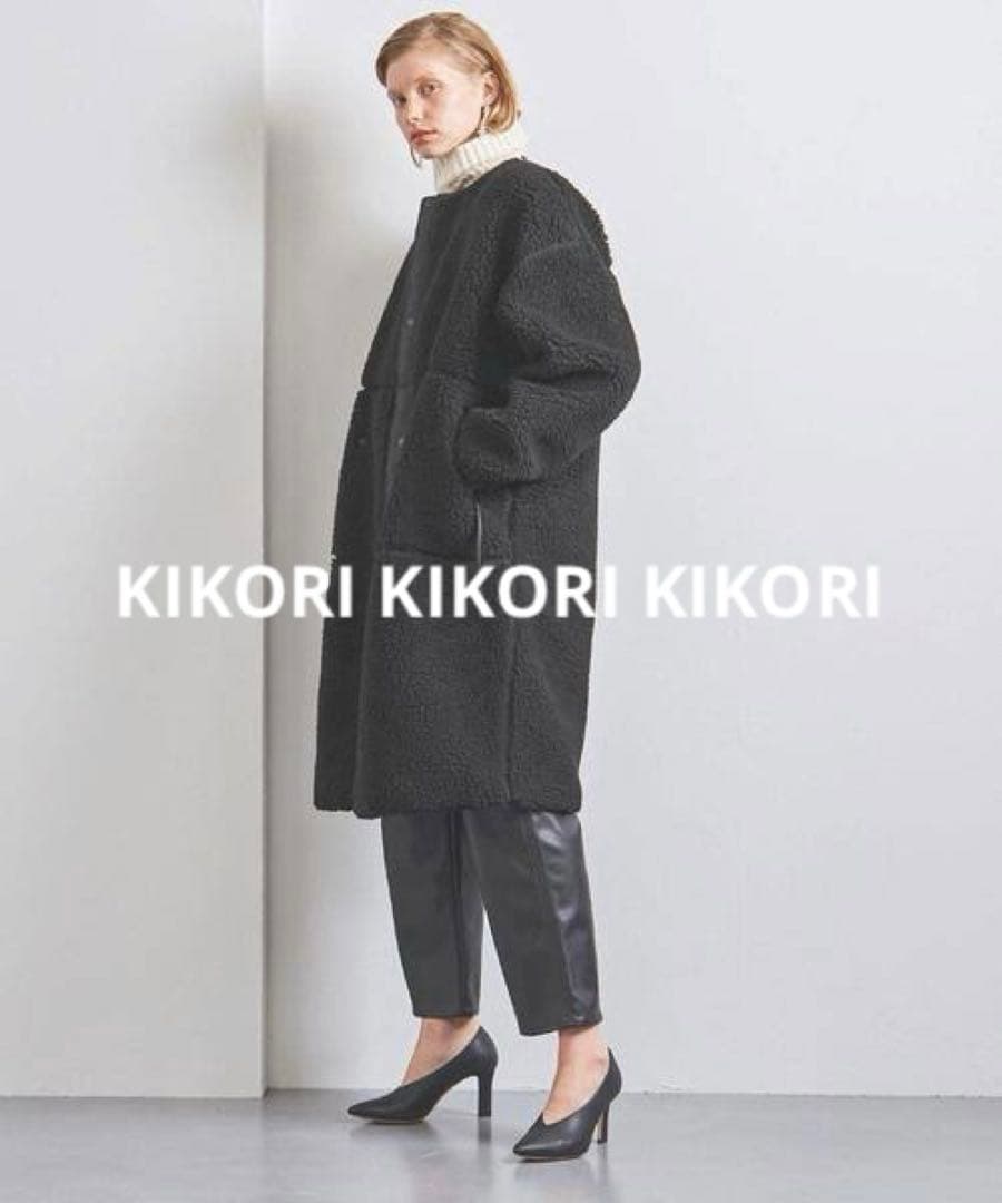 大お値下げ❗️毎年即完売❄️HYKE ボアロングコート サイズ1 【未使用/美品】