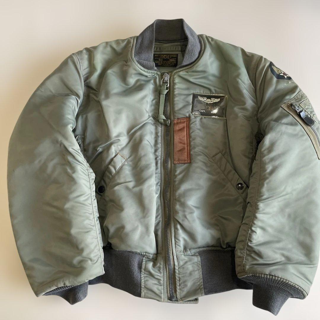 バズリクソン MA-1 1st 最初期型 レプリカ 復刻 旧M品番 良品 S - メルカリ