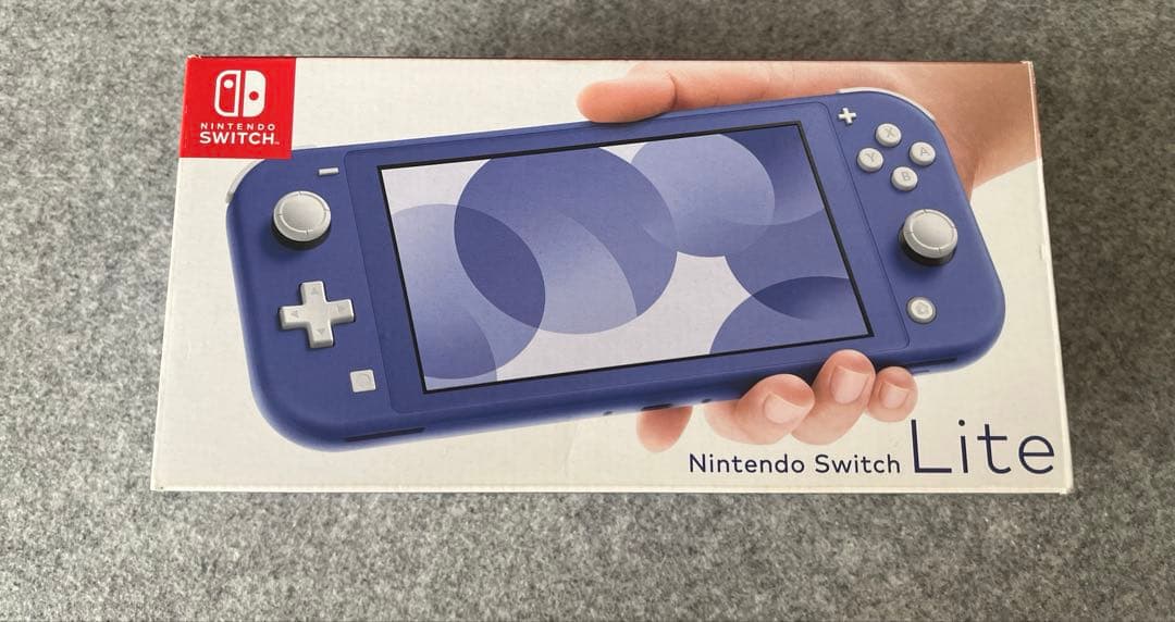 nintendo switch lite ブルー