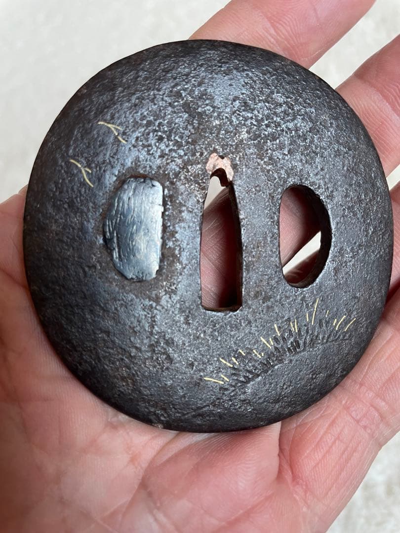 鍔　骨董品　時代物