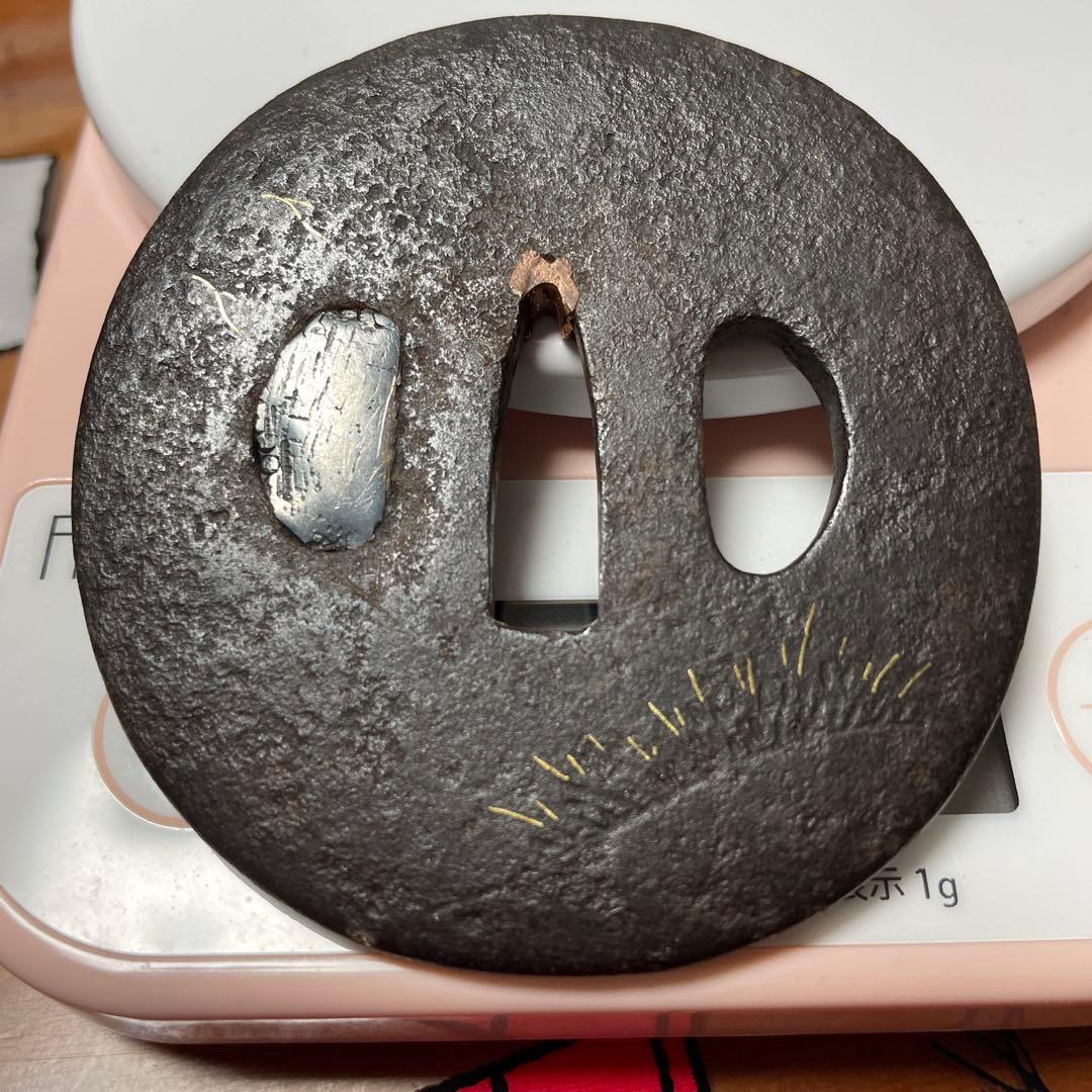 鍔　骨董品　時代物