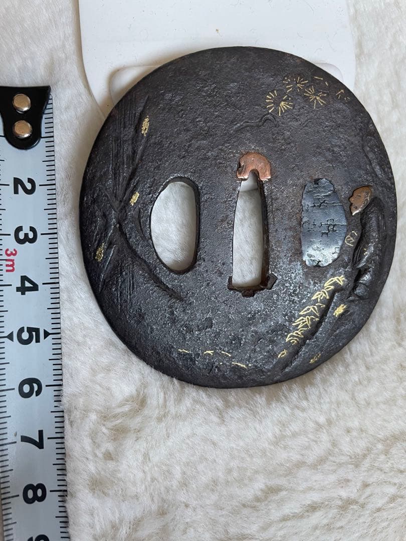 鍔　骨董品　時代物