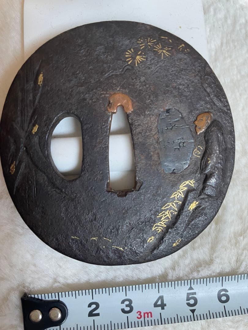 鍔　骨董品　時代物