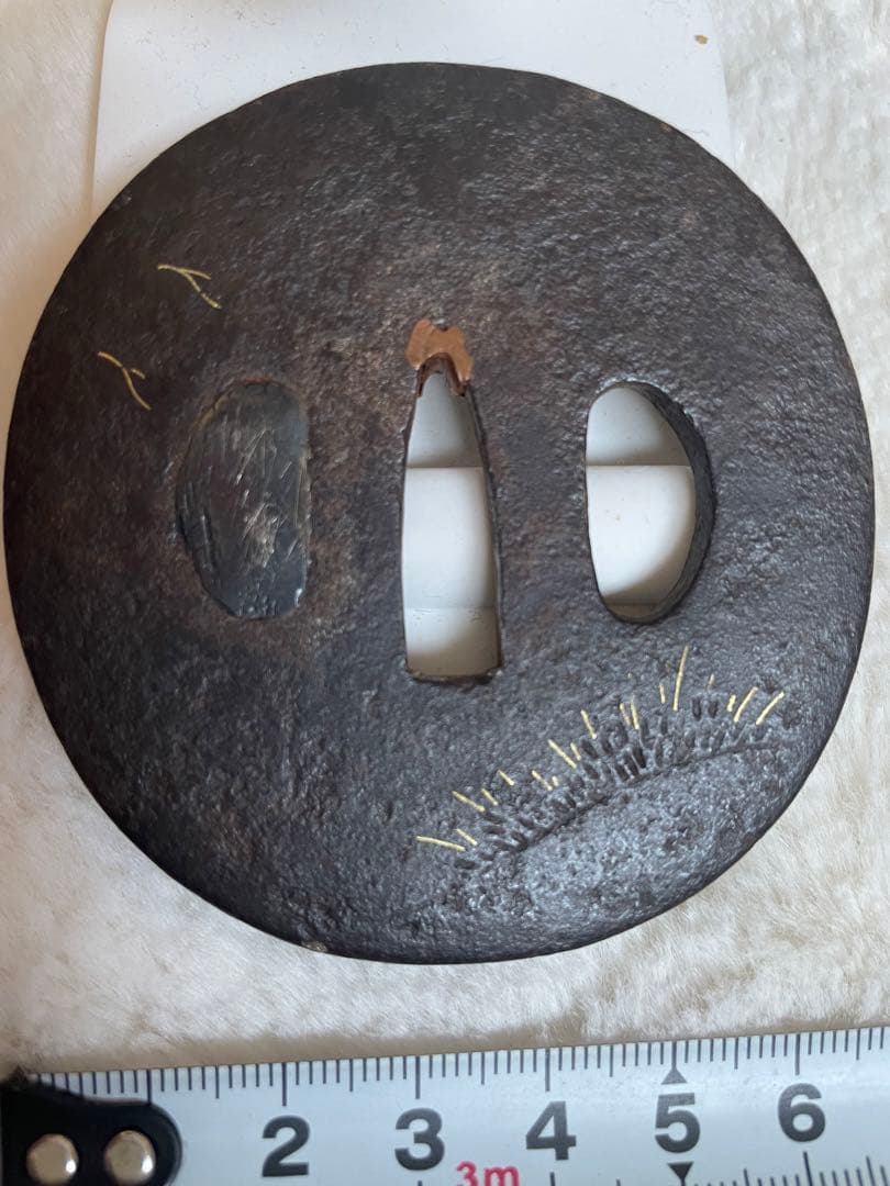 鍔　骨董品　時代物