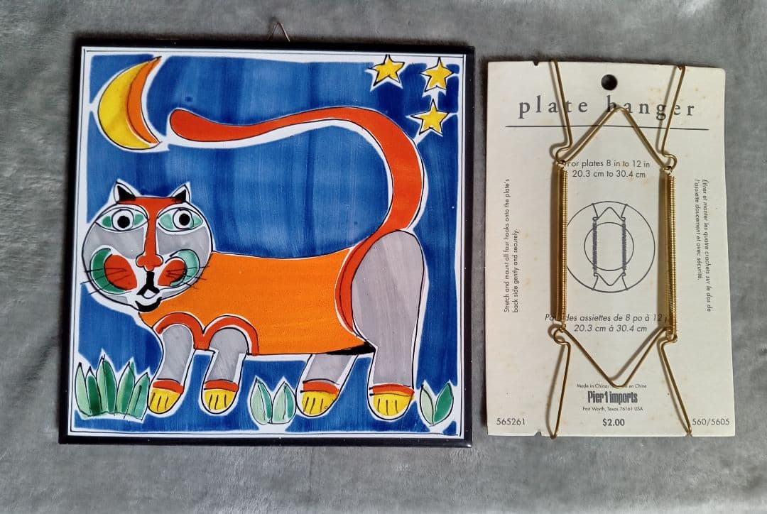 デシモーネ猫タイル ジョバンニ・デ・シモーネ 壁掛 - メルカリ