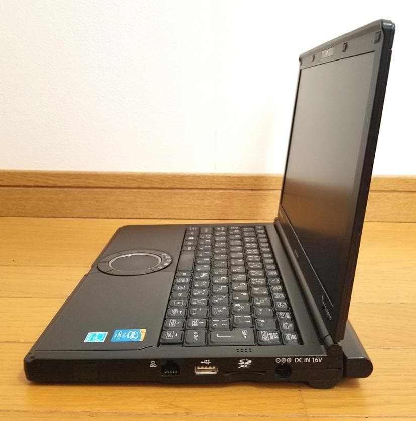 ブラック Let's note CF-SX3 SSD 8GB DVDドライブ