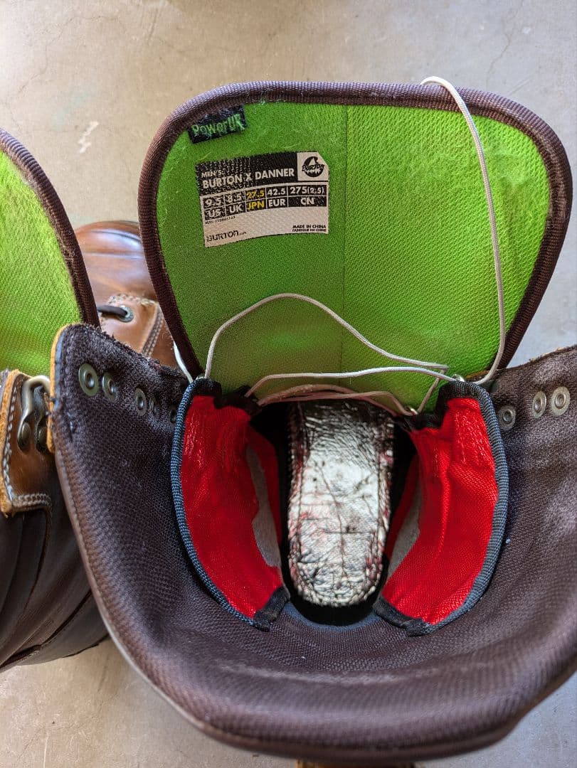 BURTON×Danner スノーボードブーツ 27.5cm