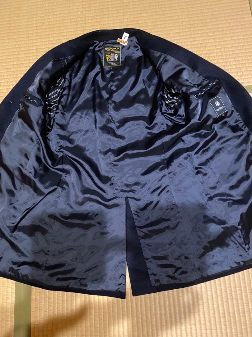 NEWYORKER KEITA MARUYAMAネイビー チェスターコート