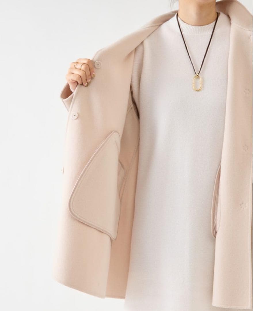 完売品 25AW 新品タグ付 マルティニーク ダブルクロステントリバーコート