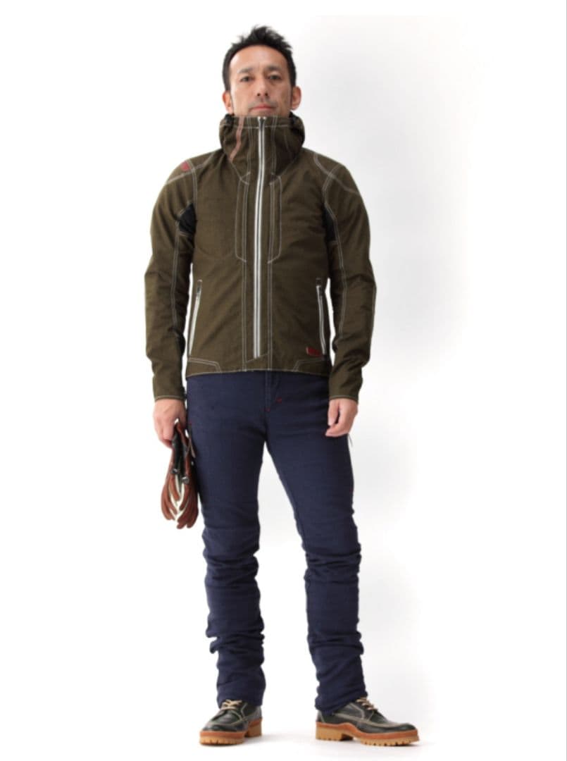 美品 クシタニ K-2352 XLサイズ レイジャケット オリーブ　プロテクター