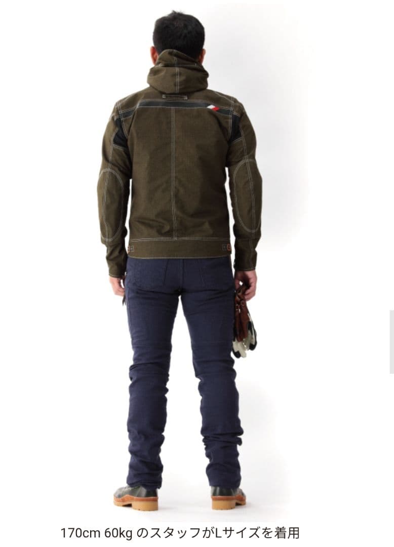 美品 クシタニ K-2352 XLサイズ レイジャケット オリーブ　プロテクター