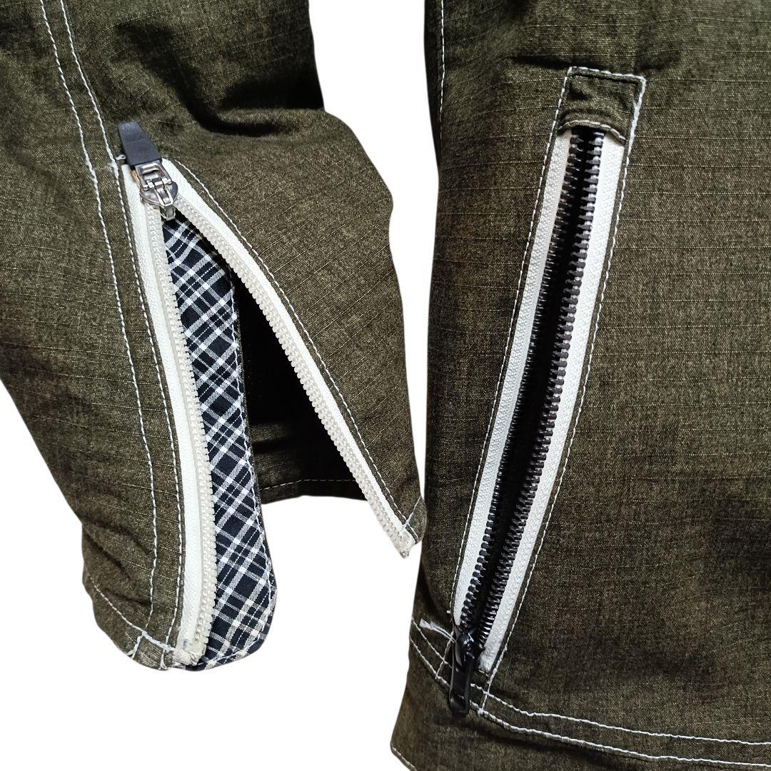 美品 クシタニ K-2352 XLサイズ レイジャケット オリーブ　プロテクター