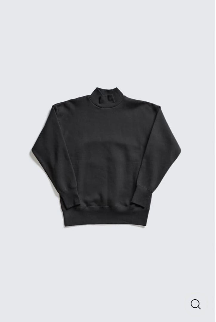 トップス acvm FLEECE LINED MOC-NECK SWEATSHIRT 38