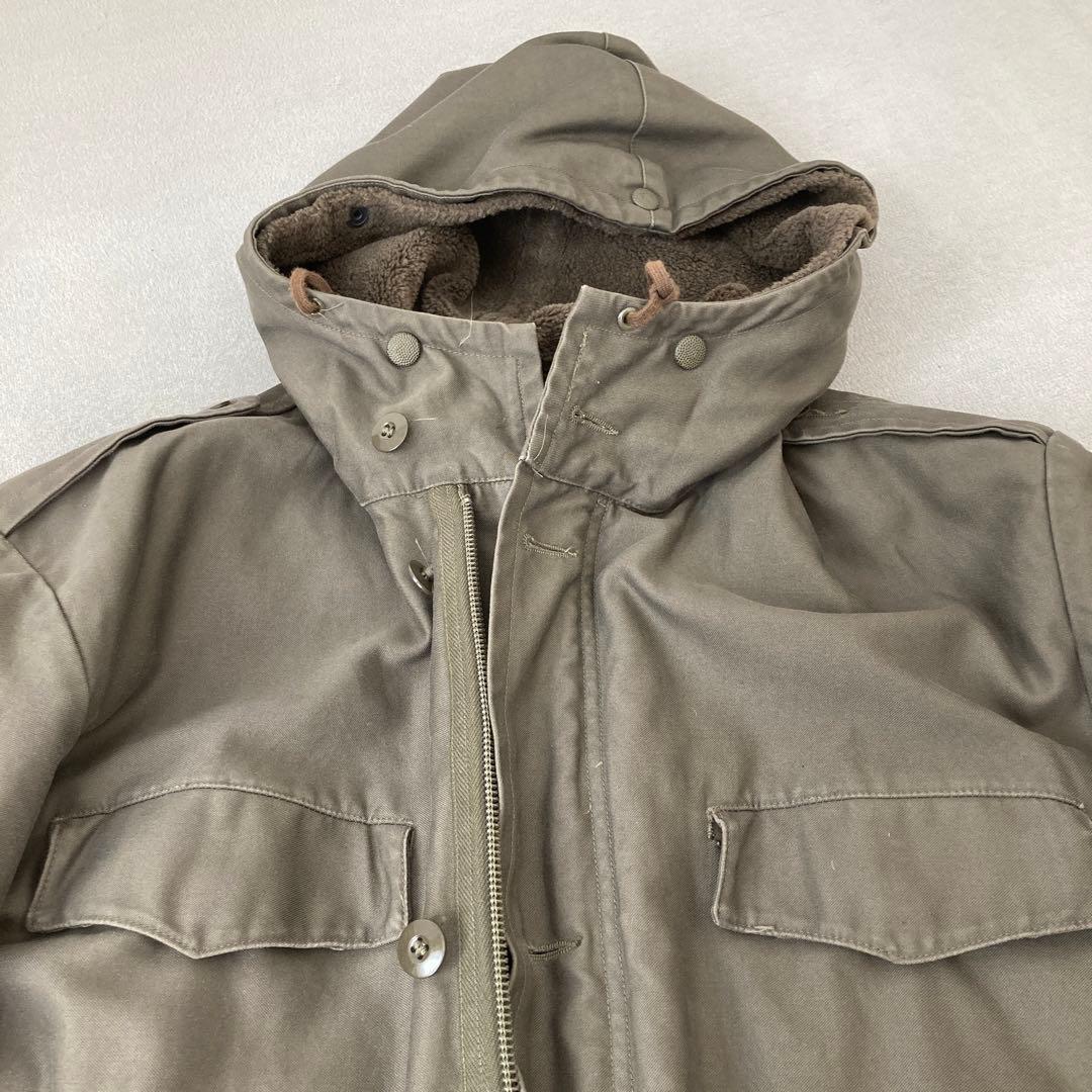 ドイツ軍　ビンテージ　ミリタリー　フィールド　モッズ　コート　ボアライナー