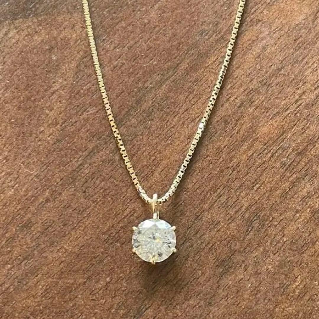 K18 0.668ct ダイヤモンドネックレス 値下げ！ - メルカリ
