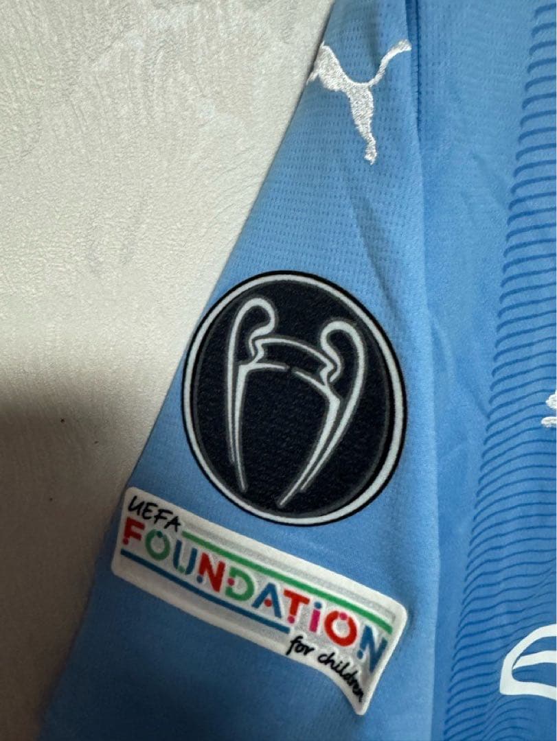 マンチェスターシティ 24-25 ユニフォーム 10 グリーリッシュ CLパッチ