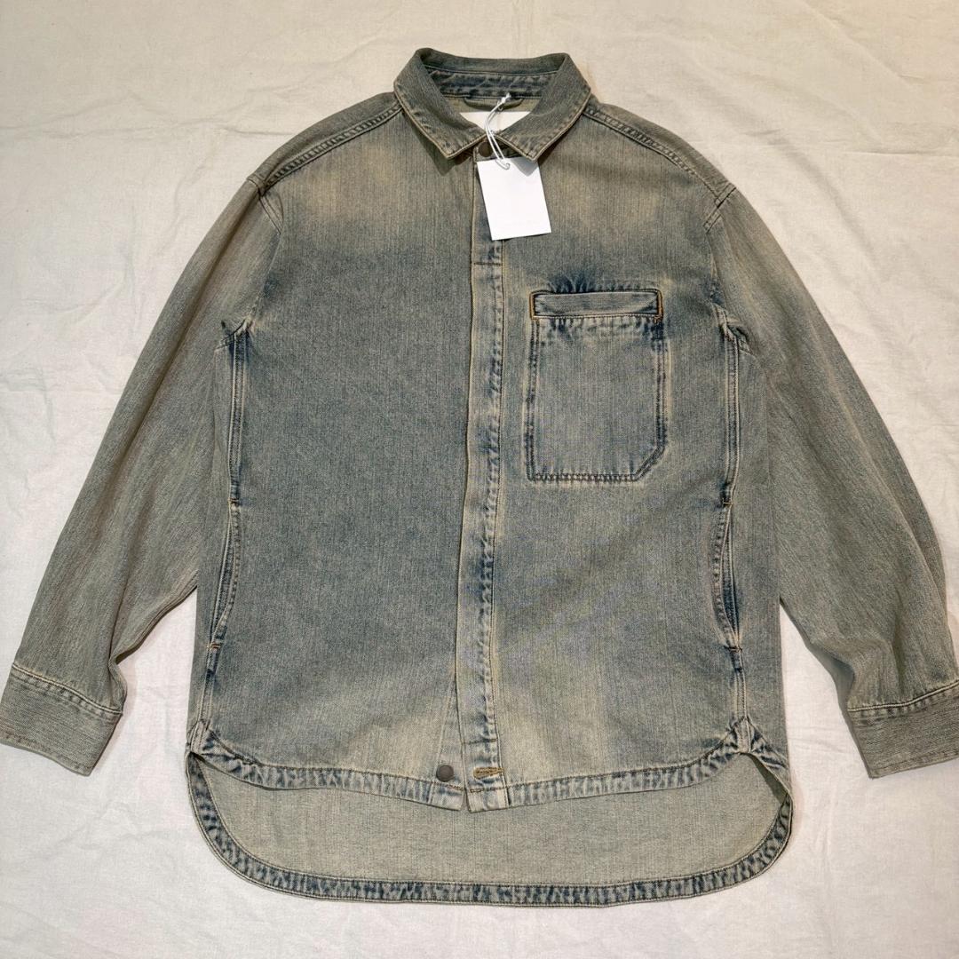 25aw新品 entirestudios エンタイアスタジオ デニムシャツ XS