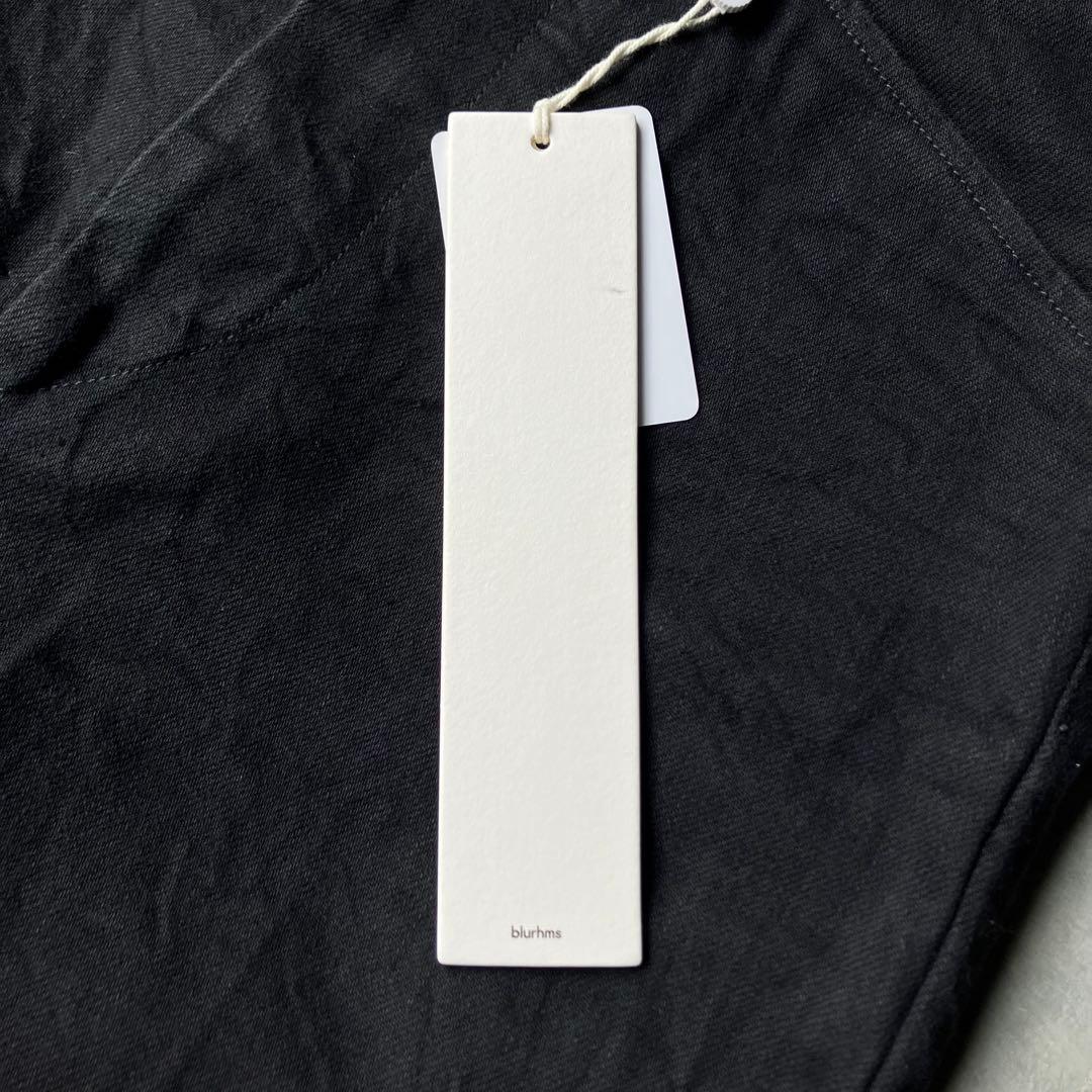 タグ付き blurhms 12.9oz Denim Slacks ブラック 0