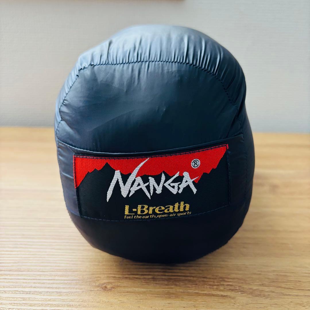 【美品】NANGA ナンガ シュラフ L-Bleathコラボ 200STD