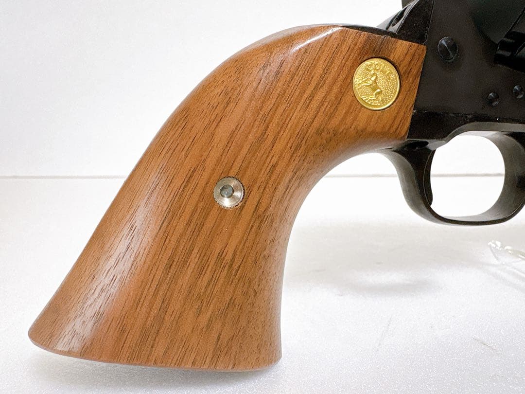 美品】COLT SAA .45 4inch 木製グリップカスタム モデルガン
