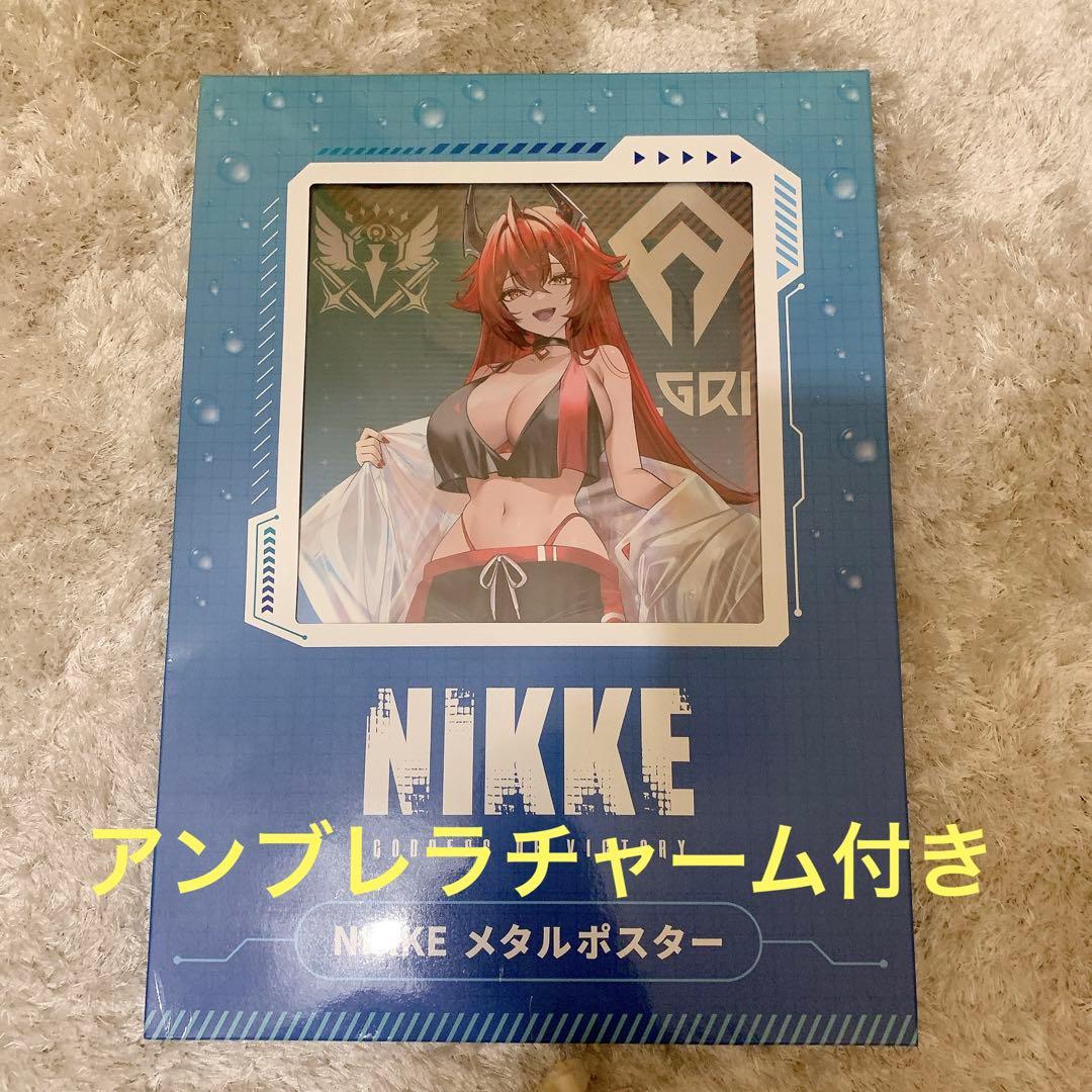 勝利の女神 NIKKE GIGO限定 メタルポスター レッドフード - メルカリ