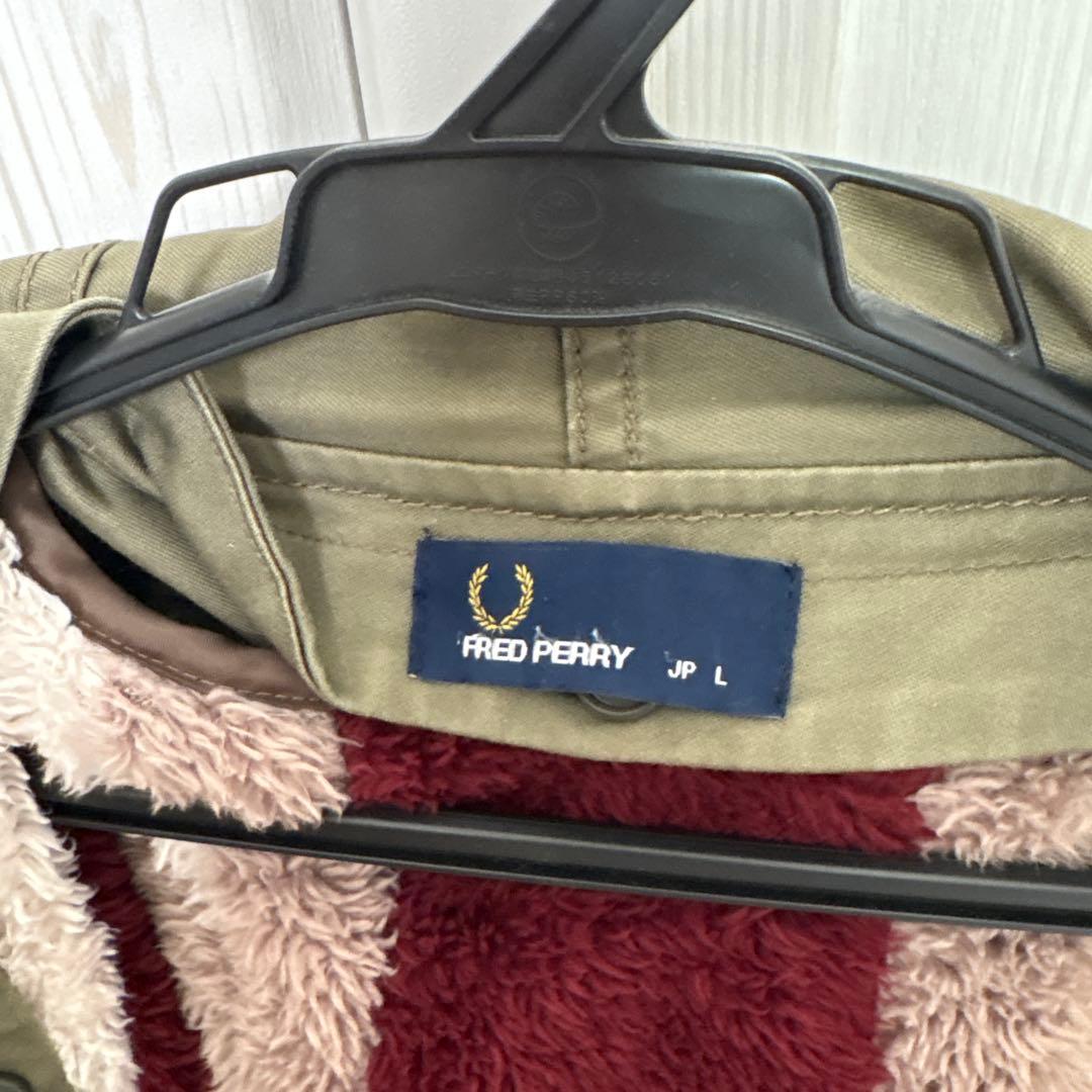 FRED PERRY モッズコート ユニオンジャック ライナー 2way カーキ