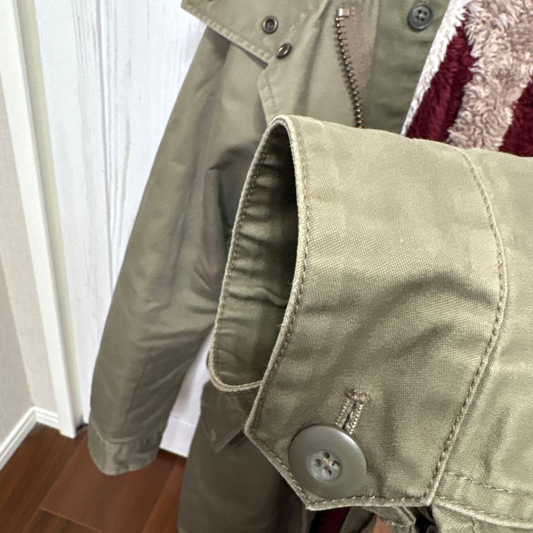 FRED PERRY モッズコート ユニオンジャック ライナー 2way カーキ