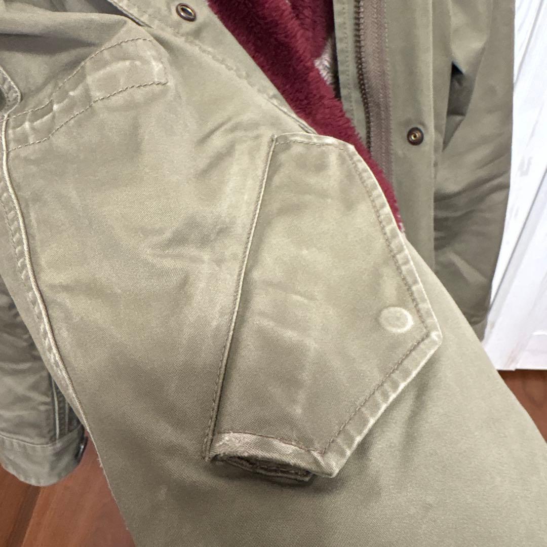 FRED PERRY モッズコート ユニオンジャック ライナー 2way カーキ