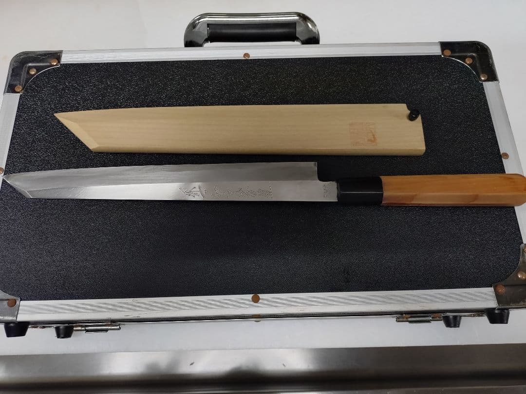 a*a様 柳刃包丁 堺一文字光秀 本鍛錬 27㎝ 青波打 - メルカリ