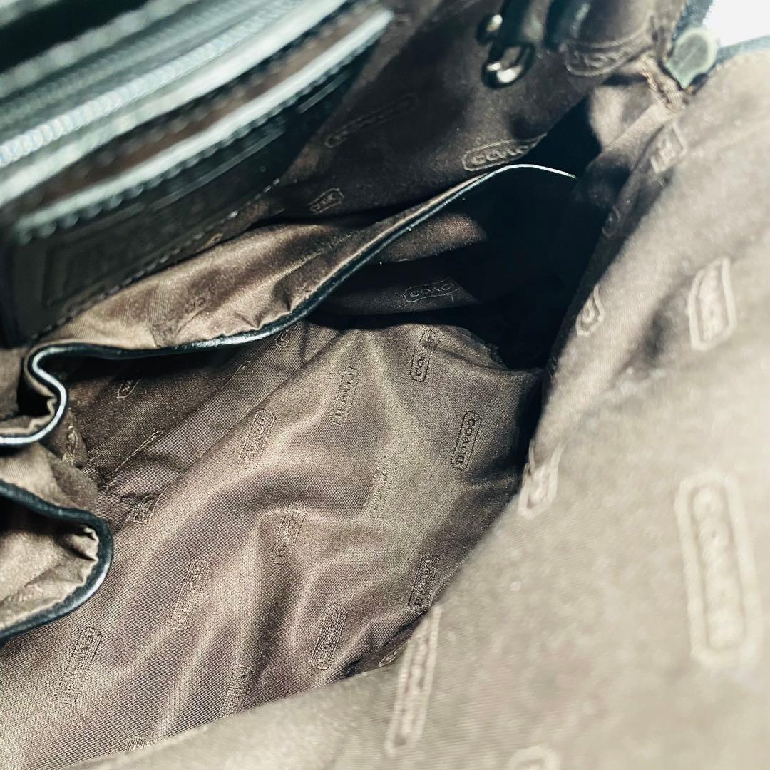 オールドコーチ　バックパック　7404 マーサーコレクション　ブラック　美品