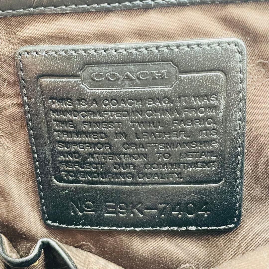 オールドコーチ　バックパック　7404 マーサーコレクション　ブラック　美品
