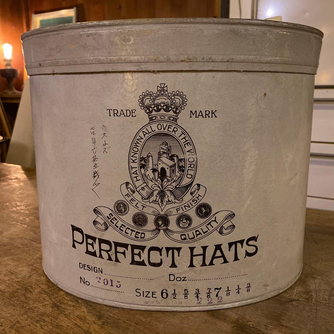 Perfect Hats 帽子箱＆ストローハット おしゃれでかわいいお帽子3点組