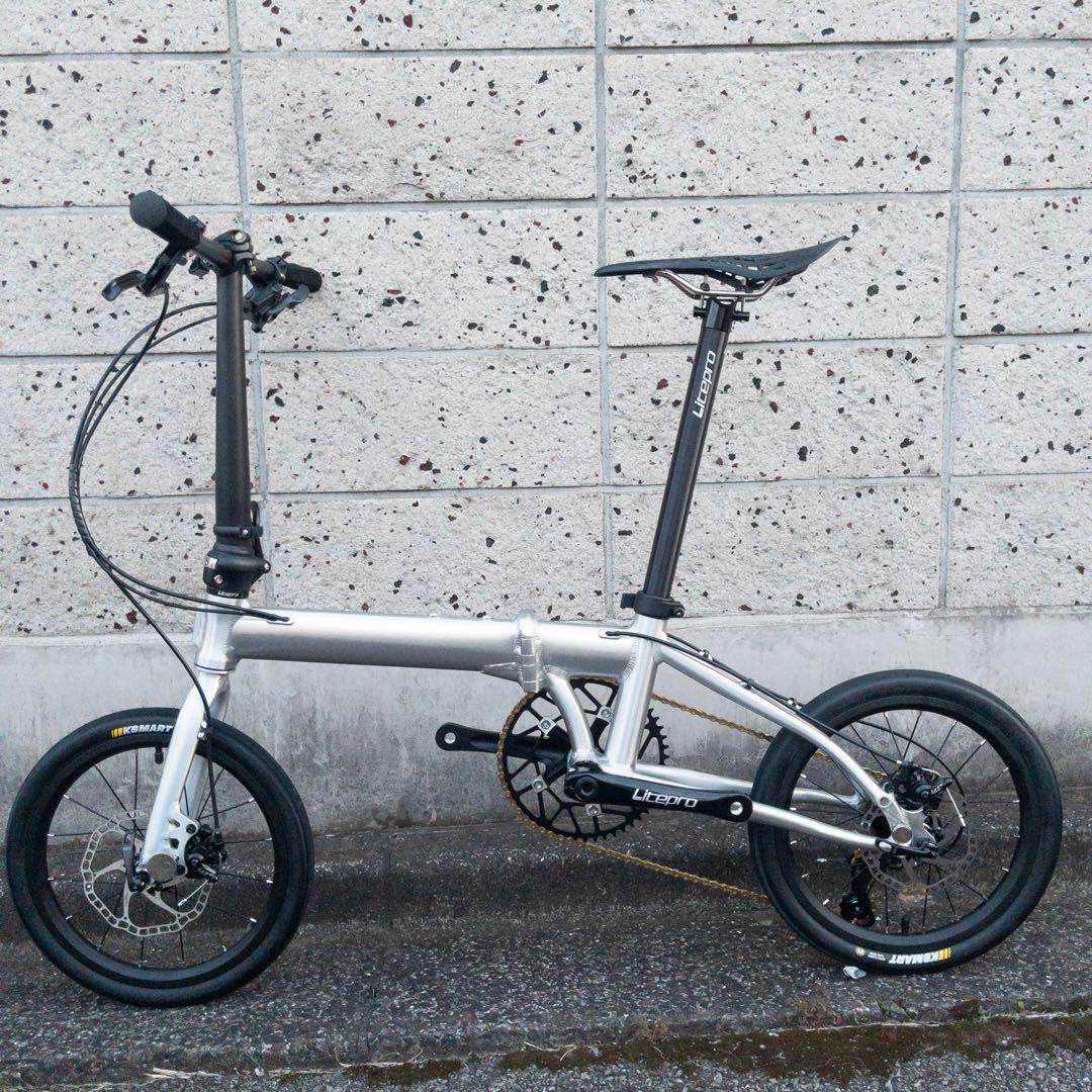 DAHON K9X 同等 ☆ 超軽量【8KG】☆Tiagra 10速 クリア塗装 - メルカリ