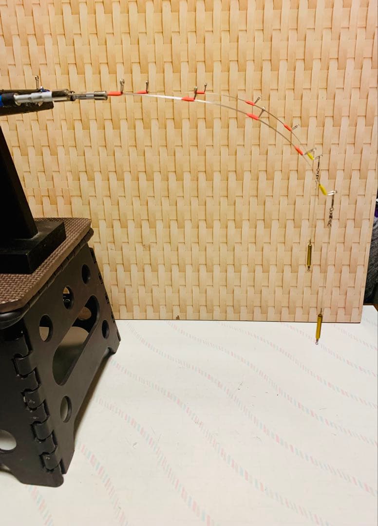 ワカサギ釣り　ステンレス穂先　 ２本　全長約 250ミリ